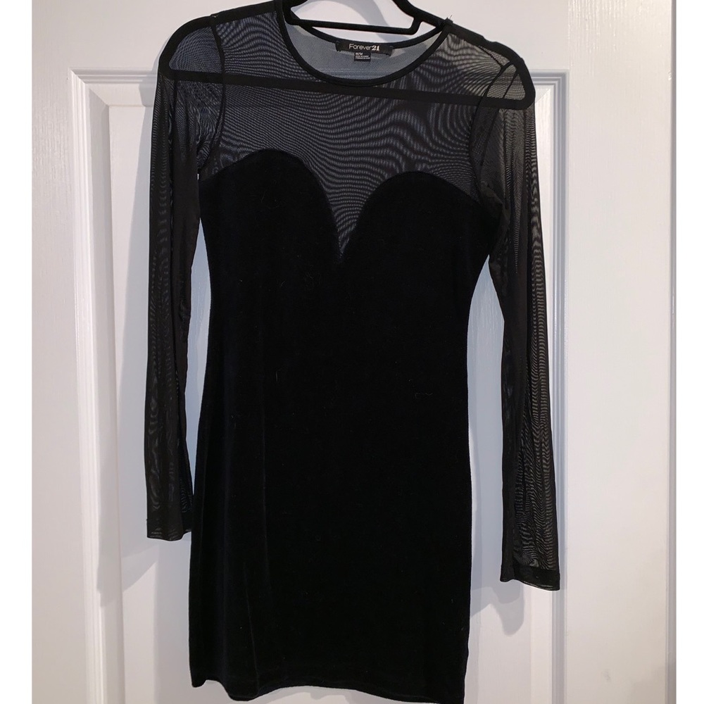 Sexy black dress